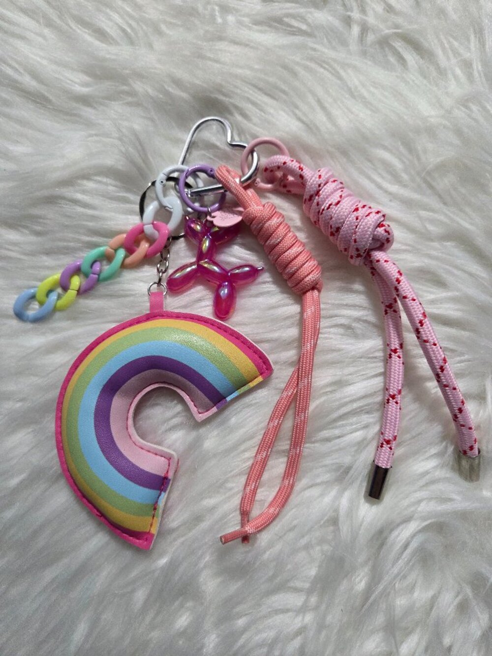 Rainbow Design Keychain